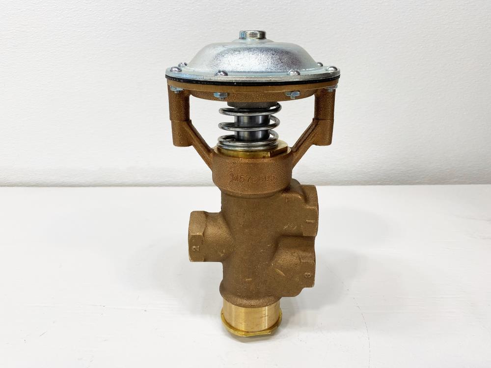 Parker Schrader Bellows 1" NPT Control Valve, Brass, M08781830